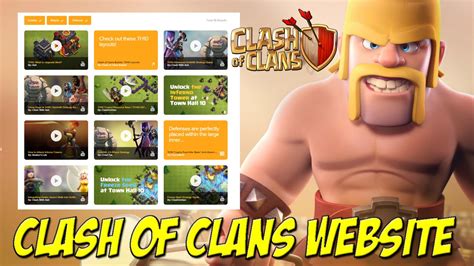 clash of coc|official clash of clans website.